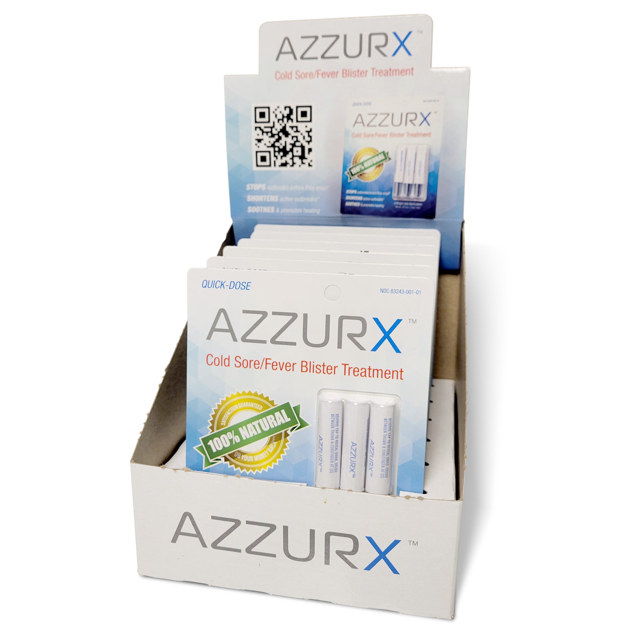AZZURX (3 Pack) - PDQ Display of 6